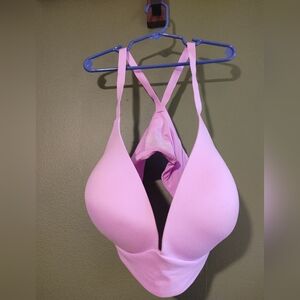 Victoria's Secret Light Pink Plunge Bra 36DD